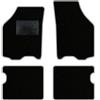 QUEMAR Tappetini Auto per Lancia Ypsilon 3 porte, Bordo Perla, 0 Ricami | 2003-2011 / Kit Tappeti Moquette e Gomma su Misura / Set 2 Anteriori + 2 Posteriori / Ricami e Colori Personalizzati