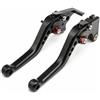 EIMMLSX Leve Freno Frizione Per XTZ660 H/N Per XTZ 660 Per Tenere 1991 1992 1993 1994 1995 1996-1999 CNC Corto Opaco Moto Leva Freno Frizione Regolabile Leve Frizione Freno
