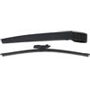 GOOM Kit Tergicristallo Lunotto Posteriore con Braccio e Spazzola Compatibile con VW GOLF VI e VII,POLO V e UP! SEAT Mii ATECA ARONA SKODA CITIGO - Kit Spazzola Tergi Cristallo Posteriore - 252mm / 280mm