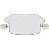 Pyralidsg Parasole Auto Parabrezza, 147 x 110cm Parasole per Auto Pieghevole, Design Diviso, Copri Parabrezza Autos, Protezione UV, Copertura Parabrezzas per la Maggior Parte di Berline e SUV
