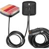 ETUKER Kit Fanali Posteriori Rimorchio LED 12v/24v con Cavo 2.5/7.5m,Fari Posteriori Rimorchio 5 Funzioni