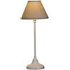 LOBERON Swindon Lampada da tavolo - Design classico - Bella anche in coppia, beige/bianco antico