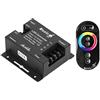 Haofy LED RGB Music Touch Controller, DC 12V-24V LED Light Strip Music Controller con 20 modalità Colore, RF Remote Touch Controller per RGB Panel Lights Strip Lights