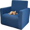 Comart - Copripoltrona Bright - Elasticizzata - Antimacchia - Blu