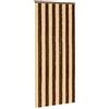 vidaXL Insecten Gordijn Chenille Bruin en beige 100 x 220 cm 100% PP