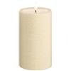 Deluxe Homeart Unique LED Candles - Candela a LED realizzata a mano, in vera cera, senza fiamma, senza fiamma, con tecnologia 3D Real Flame™, durata della batteria oltre 1500 ore (7,5 x 12,5 cm)