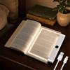 Starvortex Lampada da Lettura LED Piana Ricaricabile, 3 Luci Reg con Timer