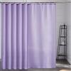 Furlinic Tende Doccia Anti-Muffa Tessuto in Poliestere Grande Tende Doccia Impermeabile Lavabile Tenda Vasca da Bagno con 16 Ganci Tenda Doccia Viola 240x200cm.