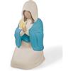 IDISON Statua della Vergine Maria, Regali Religiosi per incoraggiare e guarire i Migliori Auguri per Le Donne, Regali per la Cresima in Resina per Ragazze Adolescenti