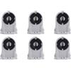 Tuminita 6X Titolare T8 Lampada Fluorescente di Illuminazione dello Zoccolo