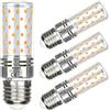 Aogled Lampadina LED E27 12W 3000K,Equivalente 100W Lampada Alogena,Bianco Caldo,1200LM,Angolo 360,Lampadina Edison,Non Dimmerabile,Nessun Sfarfallio,AC85-265V E27 Illuminazione led,4 Pezzi