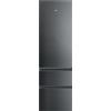Haier HTR3620ANMP Frigorifero Combinato 414L Inox Classe A No Frost Silenzioso