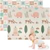 Helangel Tappeto Gioco Bambini XXL 180x150 cm, Pieghevole e Impermeabile