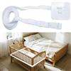 Uryxery Cinghia culla co-sleeping 6 m - Cinghia fissaggio lettino neonato per avvicinare la culla al letto dei genitori, fascia per unire materassi letto matrimoniale Gurt