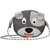 Affenzahn Marsupio per bambini all'asilo, Cane - Grigio, s, Western
