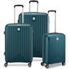 Roncato ELECTRON 2.0 SET VALIGIE (Grande, Medio, Cabina) - Verde Bottiglia