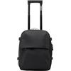Airback Zaino Sottovuoto Viaggio FLEX - 16-32L, Trasportare o Rotolare, Zaino Bagaglio a Mano con Sottovuoto per Cabina, Zaino Viaggio Leggero & Espandibile, Comodo e Resistente All'acqua, Nero