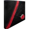 PocketGear Segreto Anime Ribelle Fuorilegge Clan Ninja Emblema Nuvola Portafoglio/Portamonete Bi-Fold Porta ID & Porta Carte, Nero