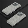 PAIX Custodia Telefono Trasparente Compatibile con Realme C63/Realme C61 Cover Cornice Elettroplaccata Gradiente Glitter Protettiva Sottile TPU