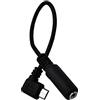 Mllepjdh Cavo adattatore da micro USB maschio a jack da 3,5 mm per cuffie e auricolari, cavo convertitore, ampia linea di applicazione
