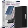 SUHSAI Disco rigido esterno 120 GB, formato 2,5,USB 3.0 per PC-Nero