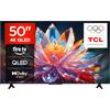 TCL 50T6C - Smart TV QLED 4K HDR10+ da 50, Fire TV con Dolby Atmos