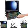 FUWANG Custodia per iPad A16 con tastiera Trackpad a 360° per 11/10° Gen