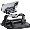 Tianher Porta Cellulare Auto, Supporto Telefono Auto Porta Telefono Portatelefono Da Automobile Portacellulare Universale Supporto Cellulare Con Marchio Numerato Base Rotabile a 360 Gradi (10*10*3cm)