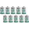 CAMFM 10 pezzi originali LS 1 4 2 5 0 per contatore acqua PLC ER3 ER1/2AA 3,6 V batteria al litio S.AF.T