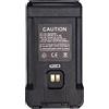 Retevis RT85 Walkie Talkie Batteria Ricaricabile 3200mAh Batteria Li-Ion Originale 3.7V Compatibile con Retevis RT85 Radio Bidirezionale (Nero, 1 pz)