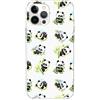 Mixroom - Cover Custodia Per iPhone 13 Pro Max In Silicone TPU Fantasia CUCCIOLI DI PANDA 977