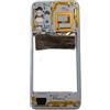 Generico Ricambio compatibile con Samsung Galaxy A23 5G SM-A236 A236 A236B (NO con 4G) MIDDLE FRAME SCOCCA TELAIO CENTRALE CON CORNICE LATERALE + NFC + TASTI VOLUME (Azzurro)