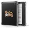 Ayotu Custodia per Kobo Libra Color 7 pollici, cover trasparente (bassotto scozzese)