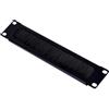 GeeekPi Pannello di gestione dei cavi per montaggio su rack da 10 1U con striscia spazzola per ingresso cavi per DeskPi RackMate T1/T0/T2/T1 Plus/T0 Plus/TL1 e server rack da 10 (2)