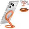 FoBrown Supporto magnetico per telefono per MagSafe Ring Stand per iPhone 17 Pro Max 16 16 Plus 15 14 13 12, Samsung S26 S25 S24 FE S23 S22 A16 A17 5G A36 A56, supporto magnetico a doppio lato per custodia