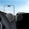 WEIPIN Supporto magnetico per cellulare per Fiat 500 e La Prima 2021 con display da 11 pollici (magnetico) con iPhone serie 12-16 e custodia magnetica, ruotabile a 360°