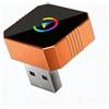 AURIVEE Adattatore Wireless CarPlay 2 in 1, WiFi 5GHz BT 5.0, Android Auto Senza Fili, Plug Play Mini, per Veicoli con CarPlay Cablato di Fabbrica
