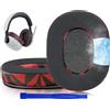 SOULWIT Cuscinetti di Ricambio per Sony Inzone H7(WH-G700)/H9(WH-G900N) Cuffie da Gaming Wireless, Cuscinetti Auricolari con Schiuma Isolante Acustica, Tessuto in Seta Ghiacciata