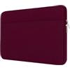 HEDUGO 13 Pollici Custodia Pc Portatile Borsa Custodia per Computer Portatile con Tasca per Accessori Borsa Compatibile con 14 Pollici Macbook Pro M4 M3 M2 M1, 13,6 Pollici Macbook Air M4 M3 M2 2025-2022
