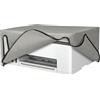 kwmobile Copertina Antipolvere Compatibile con HP Smart Tank 7005 / Smart Tank 5000 - Copri Stampante - Copertura Protettiva - Fodera in grigio chiaro