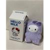 Sanrio House Fluffy Hello Kitty Charm Viola Carino Portachiavi Sanrio