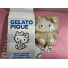Sanrio Portachiavi Sanrio Gelato Pique Hello Kitty Fluffy Plush Charm Mascotte Giallo