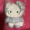 Gelato Pique Sanrio Hello Kitty Peluche Charm Blu Morbido Portachiavi Fuzzy