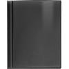 VELOFLEX - Album Diamond formato DIN A4 con 12 buste trasparenti, nero