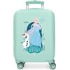 Disney Frozen Valigia per Bambini Rigida in ABS con Chiusura a Combinazione Laterale, 4 Ruote - Bagaglio a Mano | Joumma Bag