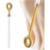 Generic Grattaschiena estensibile - Strumento retrattile per grattare la schiena, spazzola a doppia faccia, design ergonomico confortevole, funzione massaggiante, gadget per la cura del corpo per doccia