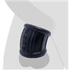 Hybacrbyn Anello Fallico in Silicone Morbido per Uomo, Anello Scrotale Elastico e Flessibile per il Controllo dell'Eiaculazione, Sex Toy Intimo in TPE per Uso Singolo o di Coppia (Nero)