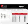 Med Fishing Girelle Power Swivels