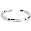 NADIR Bracciale Donna Marlù 33BR0075-M rigido tubolare Acciaio 0,6cm Silver