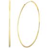 Beydodo Orecchini Tondi Grandi, Orecchini A Cerchio Argento 925 Donna Orecchini Piercing Orecchio Orecchini a Cerchio Semplici Da 60 mm